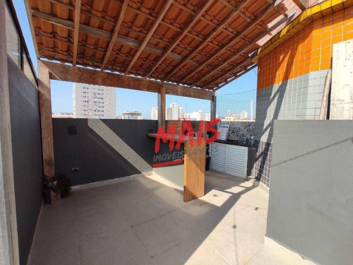 Imagem 22 de 26 de Apartamento Triplex Com 3 Dormitórios À Venda, 135 M² Por R$ 550.000 - Estuário - Santos/sp - Ap6279