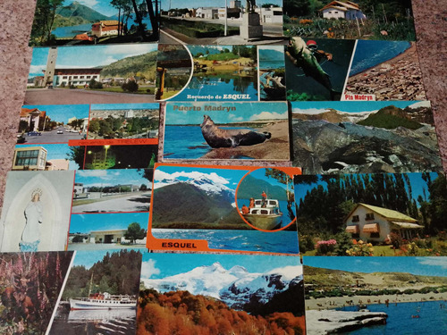 14 Postales + Librito Con 14 Postales: Patagonia Argentina
