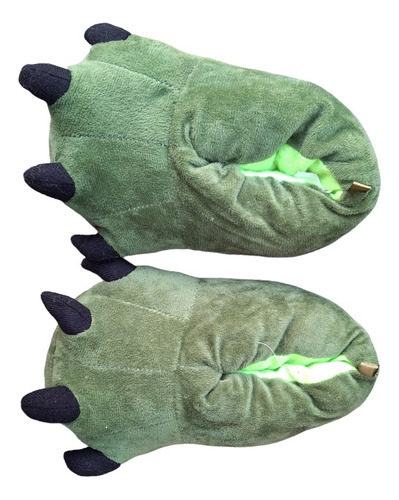 Pantuflas De Garras Verdes 