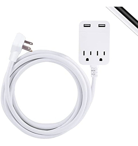 Cable De Extension De Carga Usb Ge Con Proteccion Contra S