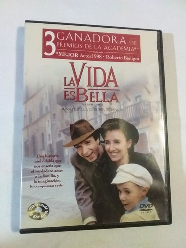 Dvd - La Vida Es Bella - Roberto Benigni