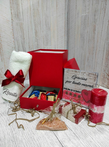 Imagen 2 de 3 de Box Gracias Mamá - Regalos Personalizados Dia De La Madre