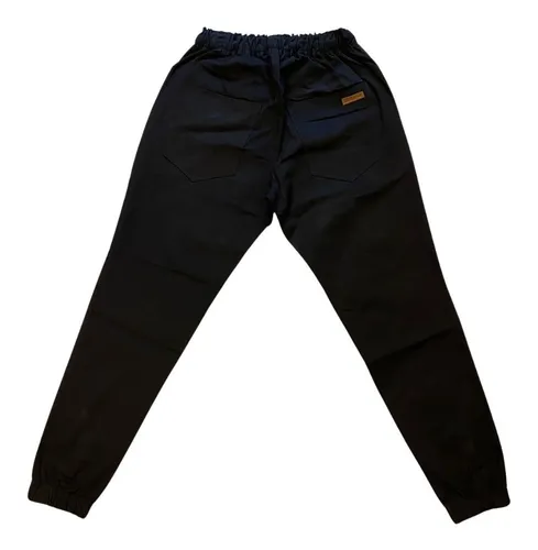Jogger gabardina elastizada sales