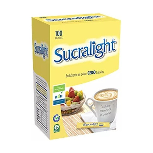 Sucralight® X 100 Sticks Concentrados | Endulzante En Polvo