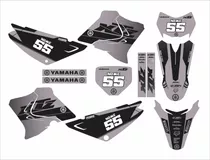 Kit Adesivo Moto Cross Trilha Yamaha Xtz 250 Lander Racing Azul 0,20mm  Personalizado Lm126 - Escorrega o Preço