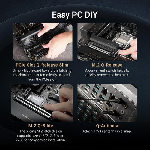 Asus Proart Z890-creator Wifi Z890 Lga 1851 Atx Motherboard,