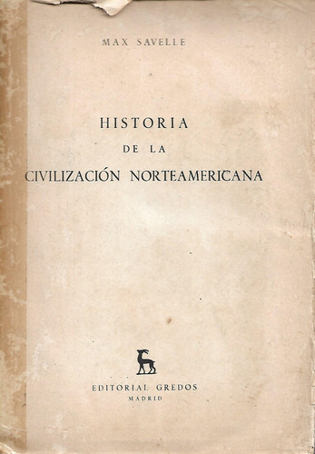 Historia De La Civilizacion Norteamericana   A