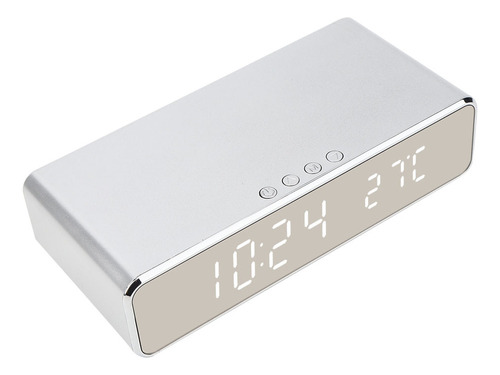 Reloj De Noche Electrónico 3 En 1 Termómetro Alarma Digital