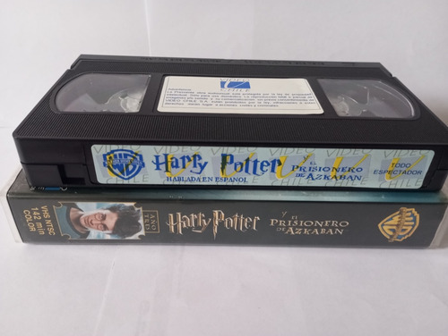 Harry Potter Año 3 Película Vhs Original (audio Latino) (Usado)