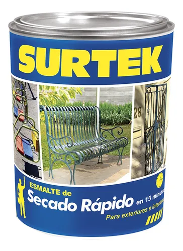comprar Esmalte De Secado Rápido Negro 250ml Surtek Sp40199
