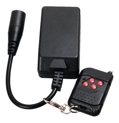 Maquina De Humo 400w Con Control Remoto Dj Fiesta Eventos Color Negro