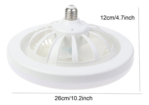 (y) Ventiladores Con Luz Led, 3- Modernos Para Lámpara Smart