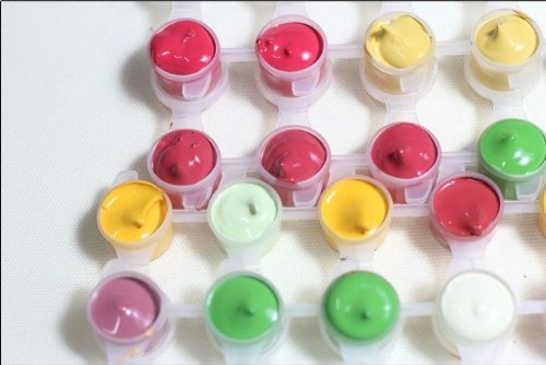 Diy Pintura Al Óleo, Pintura Por Número Kit- Amor Romántico