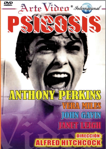 Psicosis-anthony Perkins, Vera Miles-dirección: A. Hitchcock