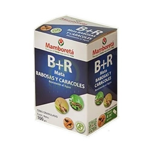 B + R Insecticida Babosas Y Caracoles 100 Gr. / Mamboreta