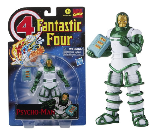 Figura Psycho-man Marvel Legends Retro Fantastic Four