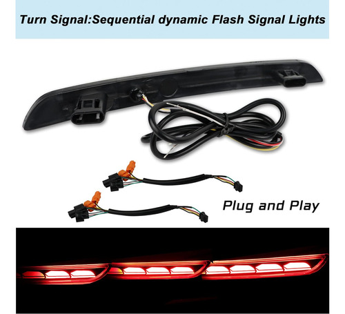 Keegtbox Luz Antiniebla Led Para Parachoques Trasero, Luz Tr