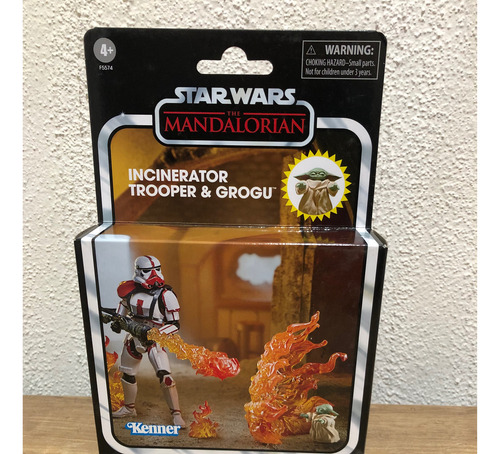 Incinerator Trooper & Grogu Vintage Collection 3.75 Nuevo (Usado)