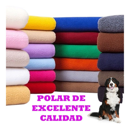 Ropa Abrigo Poncho Capa Polar Estampado Mascotas Talle 10