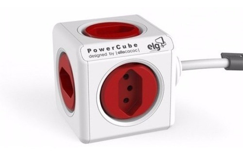 Powercube Extended Pwc-x5 - 5 Tomadas Filtro Linha Universal