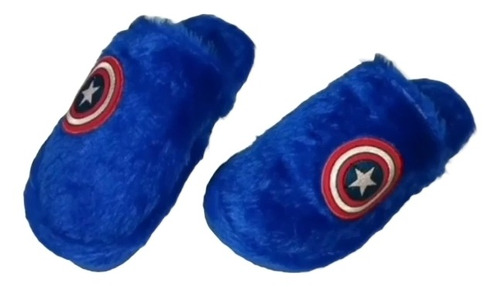 Pantuflas Babuchas Motivo Superhéroe 