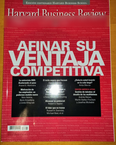 Harvard Business Review  De Julio 2008 Volumen 86 Nro 7