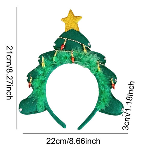 Diadema Navideña, , Aro For El Pelo Navideño Para