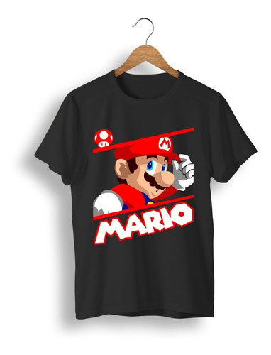 Remera: Super Mario Bros Videojuegos   Memoestampados