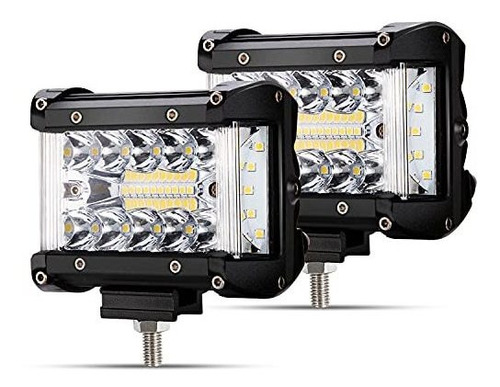 Barras De Luz - Side Shooter Led Light Pods - 2 Piezas 4  80