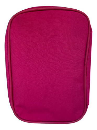 Cartuchera Escolar Dos Pisos Owen Color Fucsia Lisa