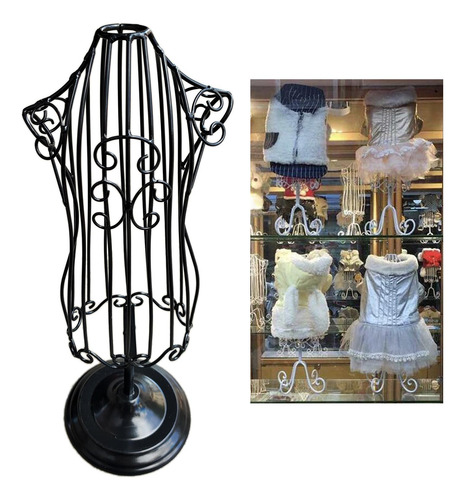 Soporte De Exhibición De Ropa Para Perros Atractivo Negro