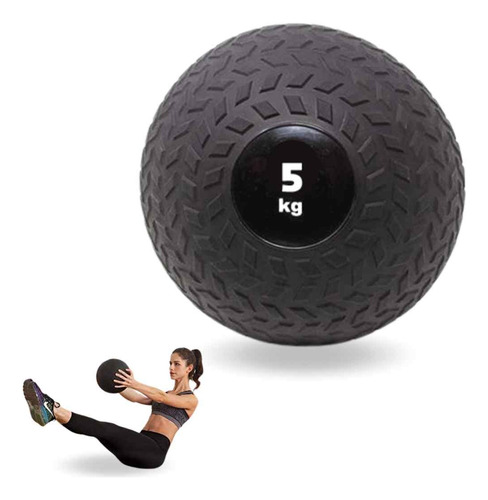 Balón Medicinal 5kg Para Ejercicio/ Slam Ball/ Entrenamiento