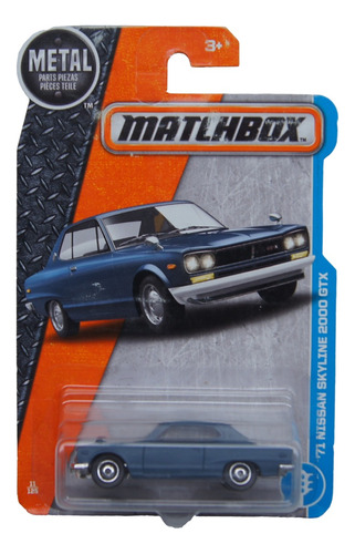 Matchbox Metal Parts 5/125 - ´71 Nissan Skyline 2000 Gtx
