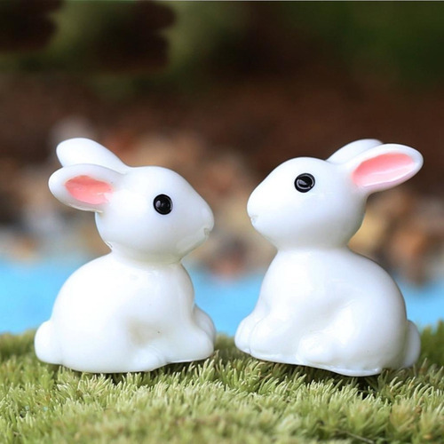 50 Minifiguras En Miniatura De Conejo Doméstico S