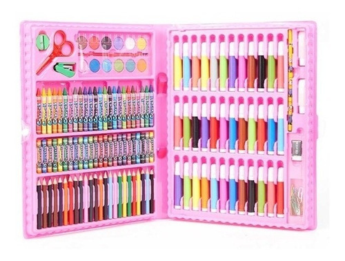 Niños Pintura Set Acuarela Pluma Lápiz Lápiz Pincel Marcador