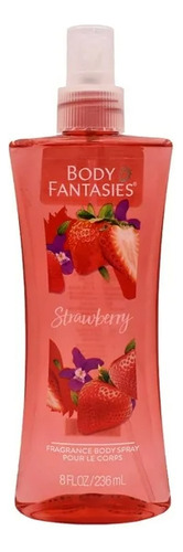 Fragancia Body Fantasies Spray Strawberry 236 Ml