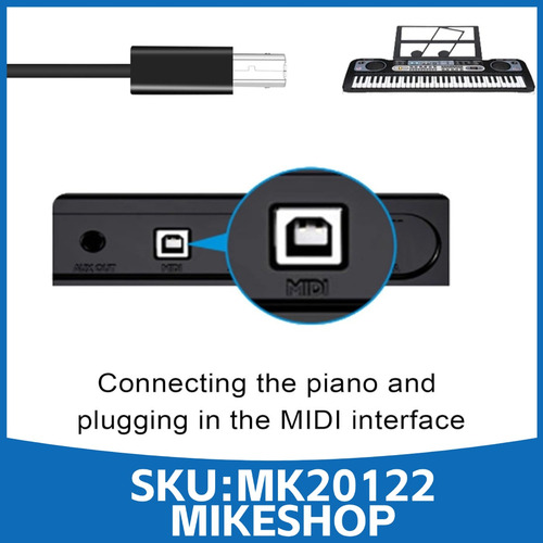 Adaptador Tipo C Macho A Usb B 2.0 Hembra Impresora / Mike Gris Oscuro