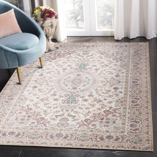 Farah Alfombra Area Persa 3 X 5 Blanco