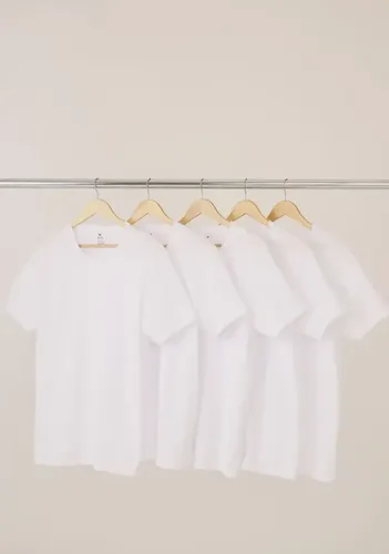 Kit 5 Camisetas Basica Masculina Algodão Original