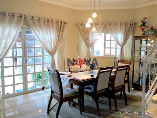 Imagem 6 de 30 de Casa Com 4 Dormitórios À Venda, 341 M² Por R$ 1.350.000,00 - São Fernando Residência - Barueri/sp - Ca2081