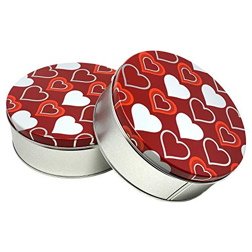 Latas De Galletas Premium Tapas | Diseño De Amor Y Cor...