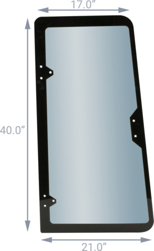 Rear Right Window Glass R52882 Fits Case 570lxt 570mxt 5 Yyi