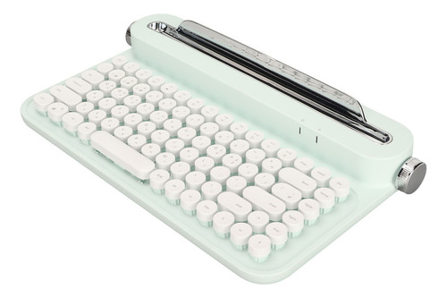 Teclado Bluetooth Vintage De 86 Teclas Inalámbrico Portátil