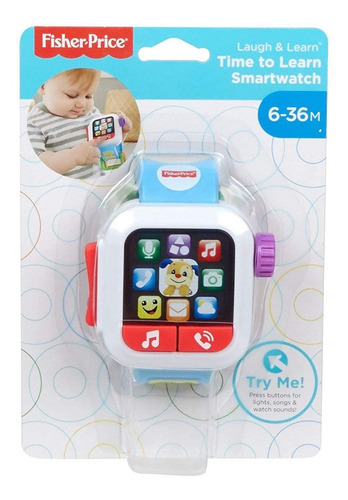 Relógio Meu Primeiro Smartwatch Aprender E Brincar Fisher
