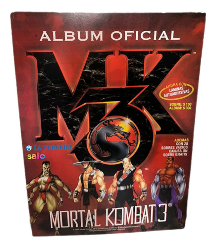 Poster Afiche Album Mortal Kombat 3 Salo 