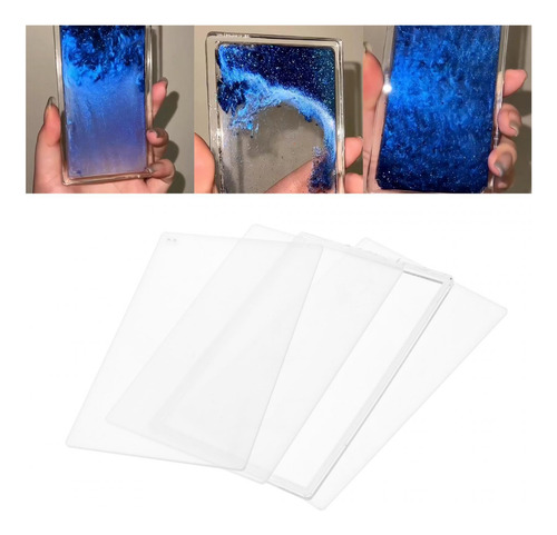 5 X 4x Diy Placas Acrílicas De Arena Movediza Para