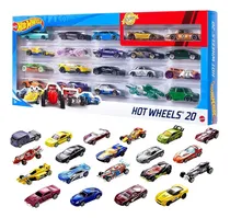 Comprar Autitos Set De Coleccion Hot Wheels Variados Pack X20 