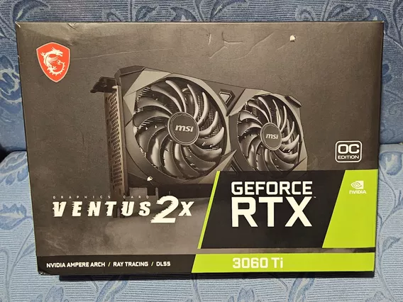 Placa De Video Nvidia 3060 Ti Msi Ventus 8gb Rtx - Est 10/10