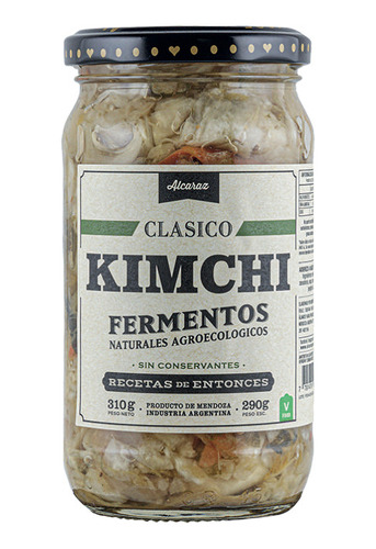Pack X4 Kimchi Clasico X310g Recetas De Entonces
