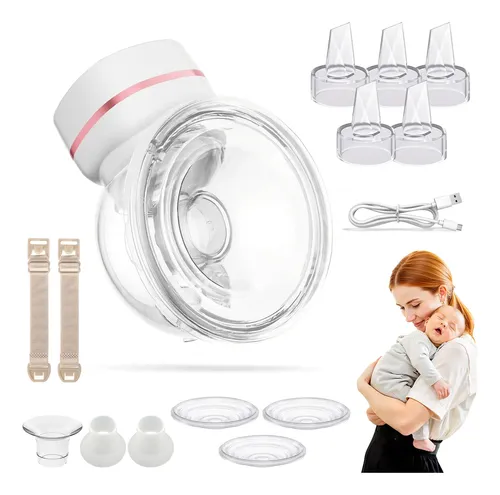 Bomba De Mama Vestível Mãos Livres De Cabeça Dupla 4×flanges